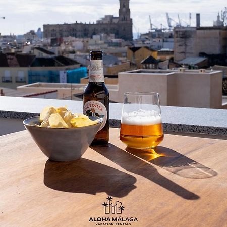 Apartamento Luxury Duplex With Pool And Padel Court In Town Málaga Exterior foto